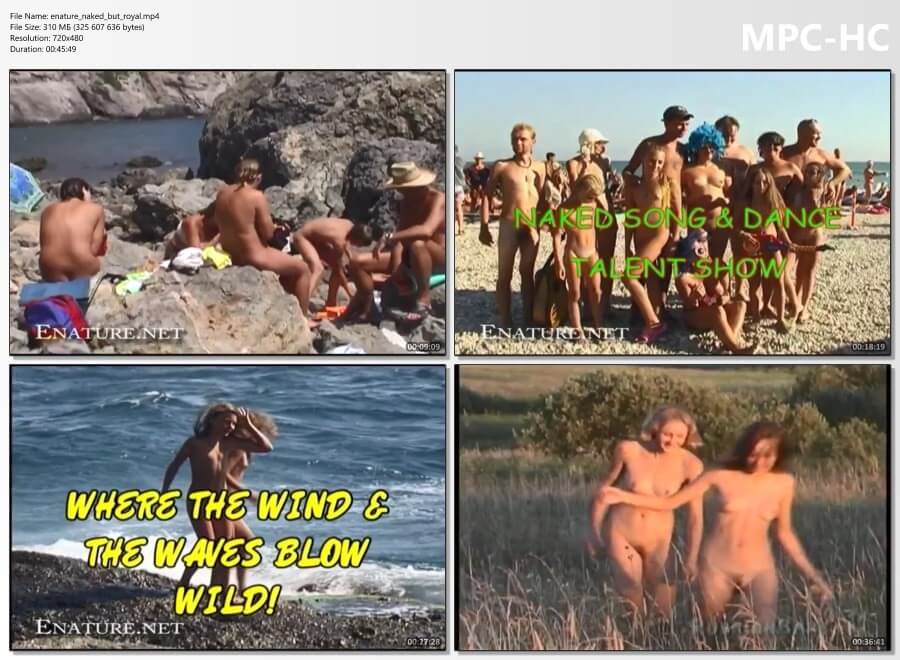 Enature - Naked royal vacation at sea - Simplicity is the key to nudism