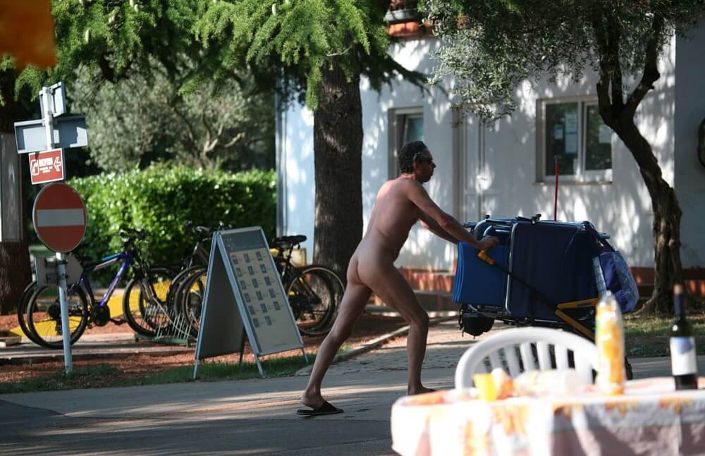 Park Side Street Pass-Bys photos - A naturist strives for inner harmony and emotional balance