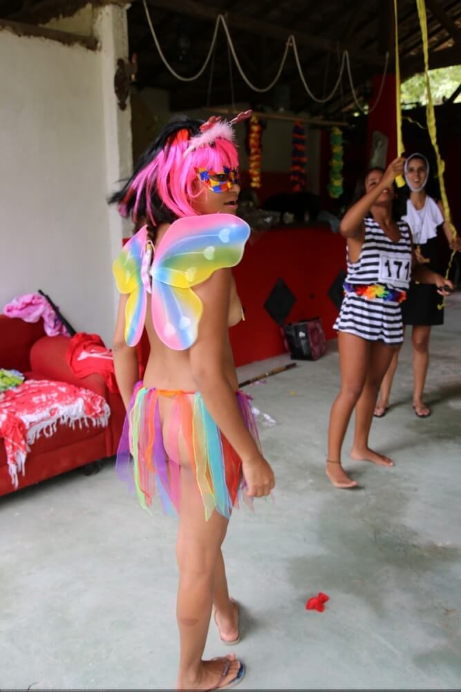 Tropical carnival photo gallery - Nudity is seen as a natural part of life among nudists