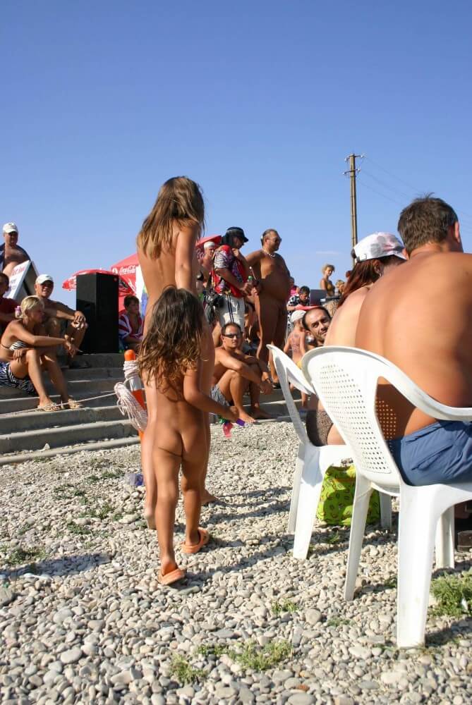 Naturist Standing Sideline - Naturism as the meaning of life