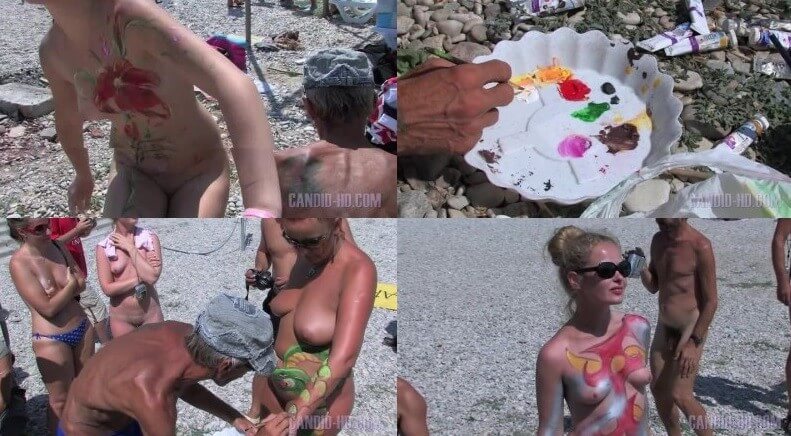 Body Art Festival 2008 Part 1 - A naturist values sincerity, as well as honesty and openness