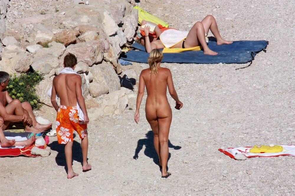 European Beach Entrance pics - The idea of freedom and self-acceptance, as embodied by Adam and Eve, is important