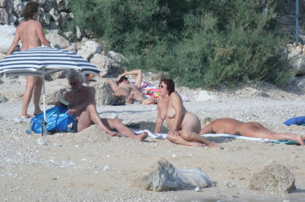 Croatian Baska Beach pics - Promoting nudism to the masses
