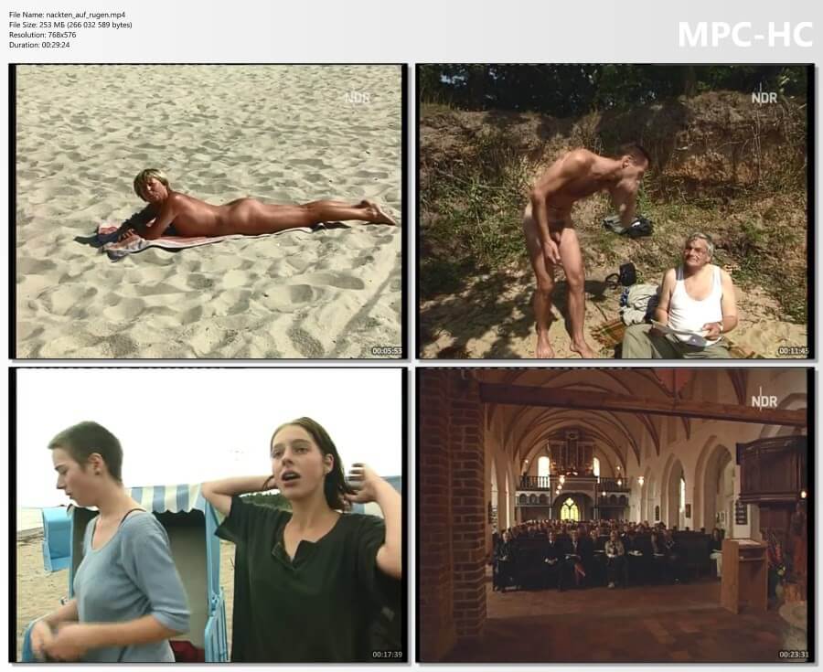 Nudist movie die nackten auf rugen HD - We are naked in the bosom of nature