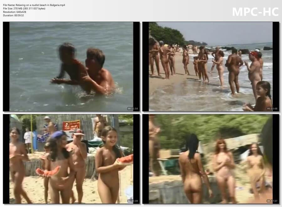 Relaxing on a nudist beach in Bulgaria - Overcoming inhibitions is one of the goals of nudism