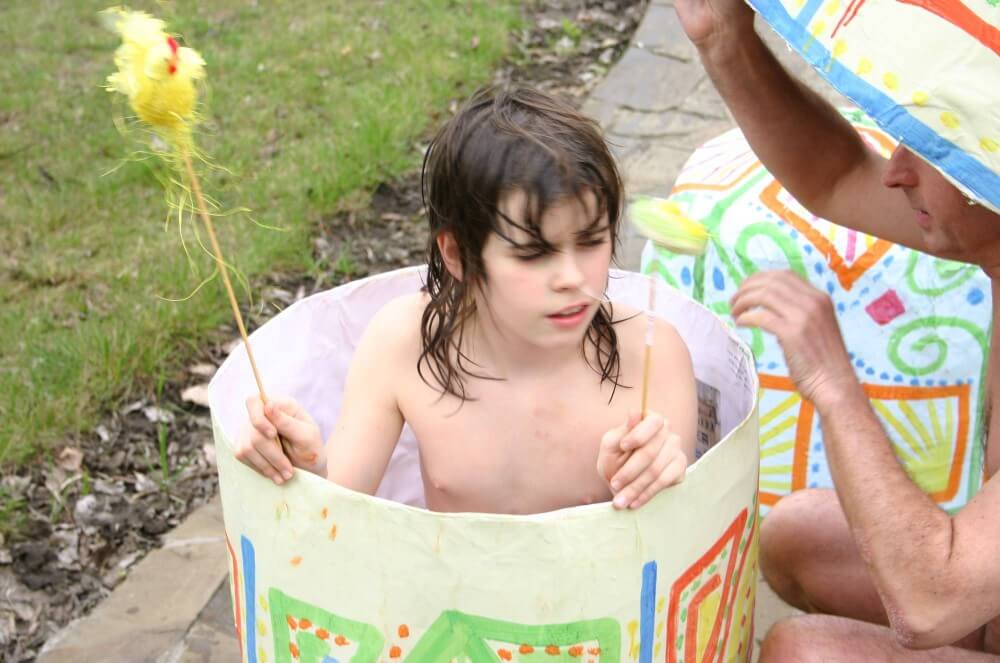 Easter 2X Eggs Outdoors photos - Naturism and nudism as a path to inner freedom, harmony, and acceptance