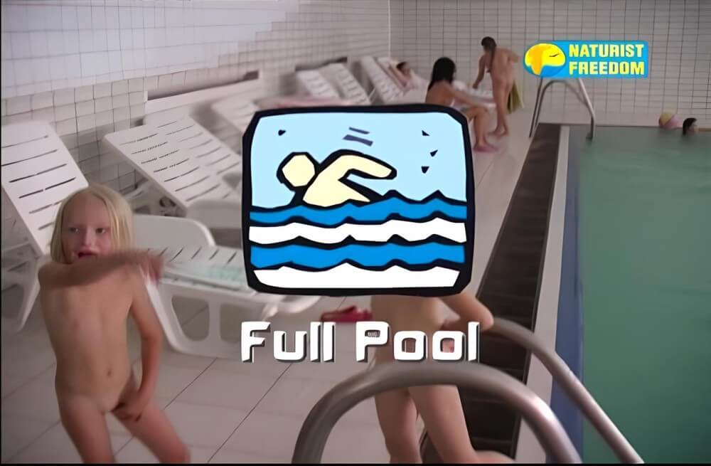 Naturist Freedom: Full Pool - Nudism reduces self-consciousness