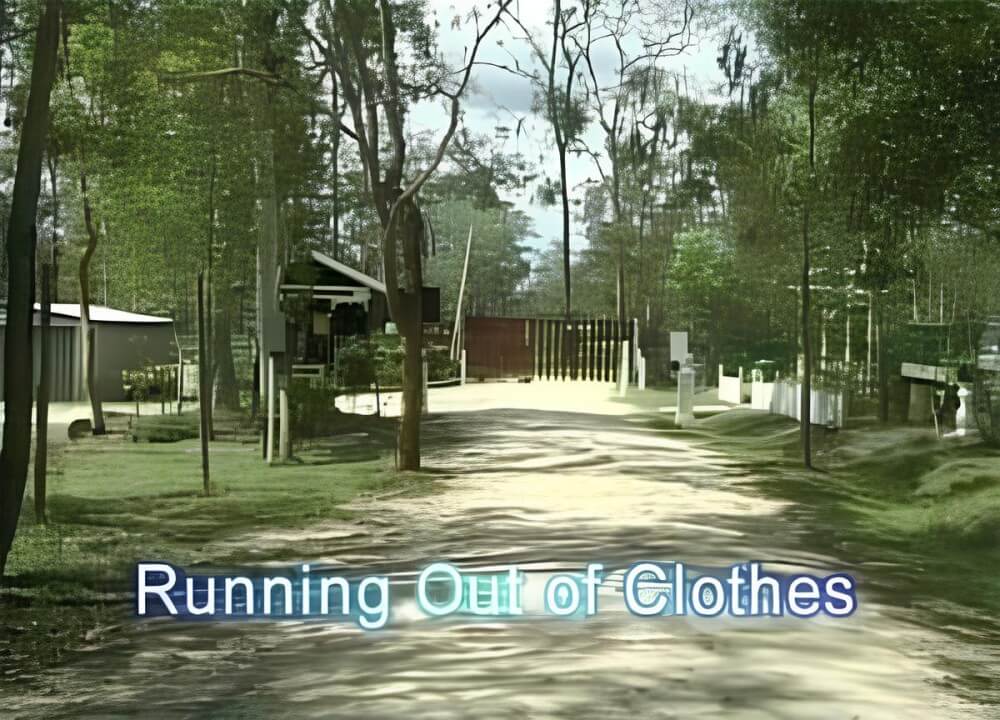 Enature - Running out of clothes - Activities conducted in a state of complete nudity
