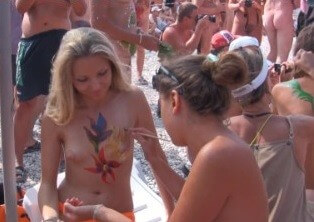 Neptune Ocean Festival # 2 Full HD - Promoting nudism to the masses