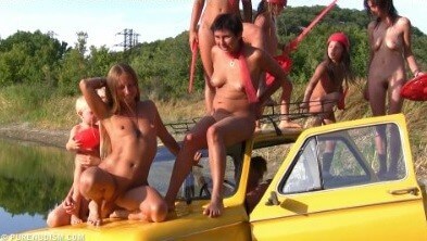 Ukrainian coastal part 2 - Naturists love sunlight and fresh air