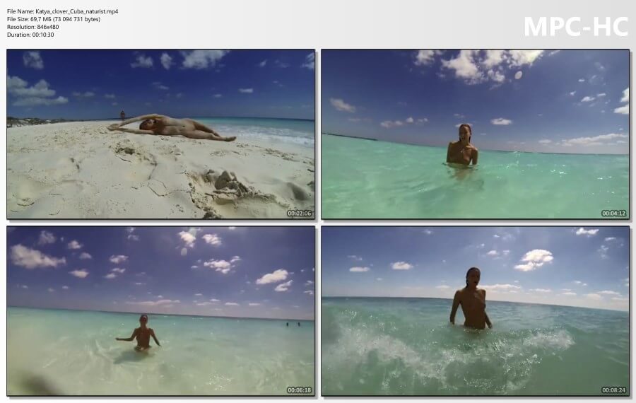 Katya clover cuba naturist - The practice of naturism promotes inner harmony and peace