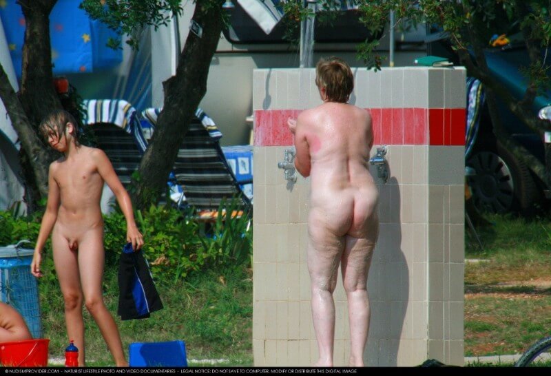 Covered in Towel Nudists-Boardwalk Biking - Respect for one another and for the natural world are key principles of nudism and naturism
