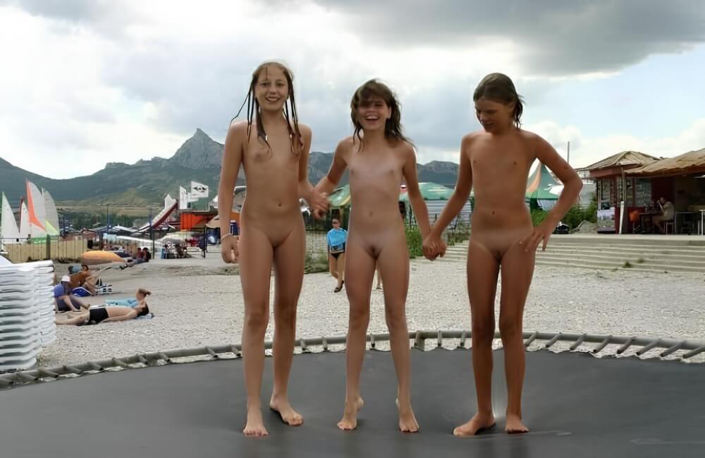 Trampoline pics - Living in harmony with nature is a defining characteristic of the naturist and nudist community