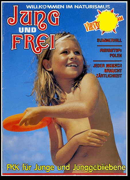 Jung und Frei Nr 65 - A nudist values the connection with nature and the human body