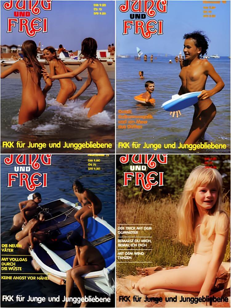 Jung und Frei Nr 9-12 - Simplicity and naturalness are valued in nudism