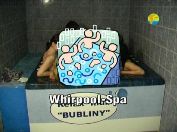 Naturist Freedom: Whirpool Spa - In nudism, people are equal to one another