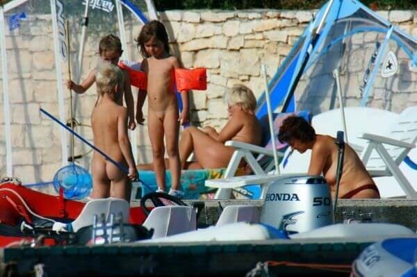 By the boat photos - Many naturists are members of Green parties or various environmental movements