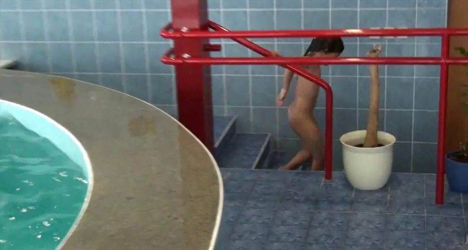 Indoor Swim Exercise - A slight inclination toward nudism