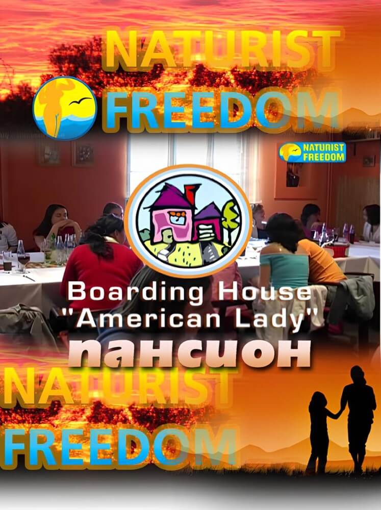 Naturist Freedom: Boarding House American Lady - A nude person strives for inner harmony and peace of mind