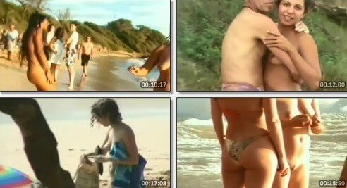 A real nude beach video - Nudity is perceived as part of natural existence and the beauty of life