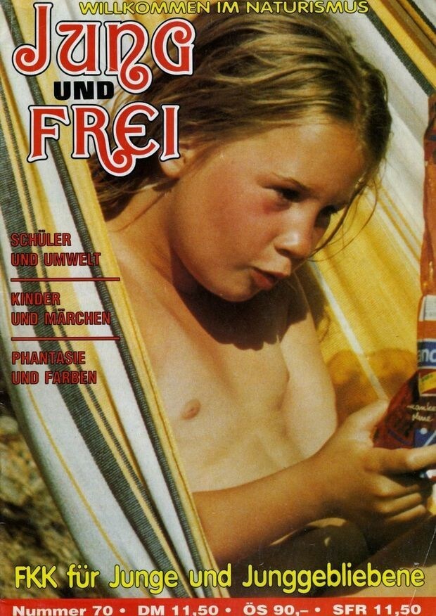 Jung und Frei Nr 70 - Nudists relax beautifully—a sight to behold