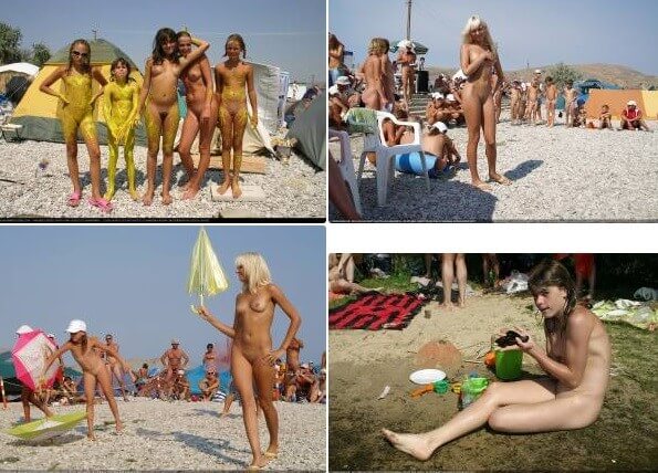 Beautiful Princesses On The Sea photos - Simplicity is the key to nudism