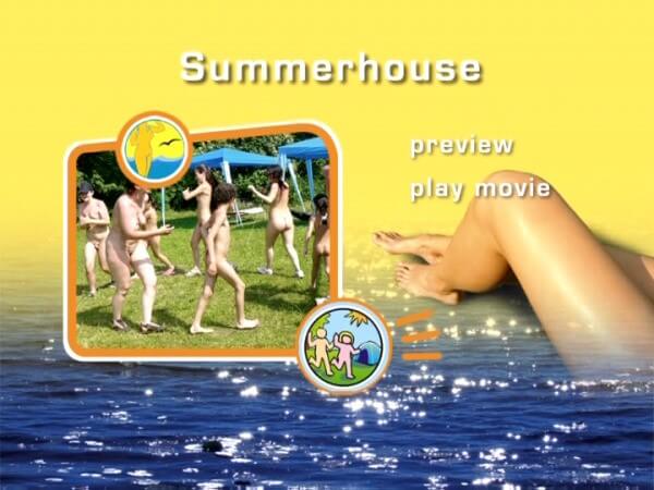 Naturist Freedom: Summer house DVD - A nude person strives for inner harmony and peace of mind