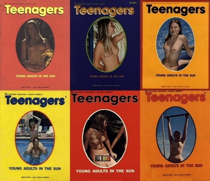 Teenagers magazines: Young adults in the sun - Nudism in the Modern World